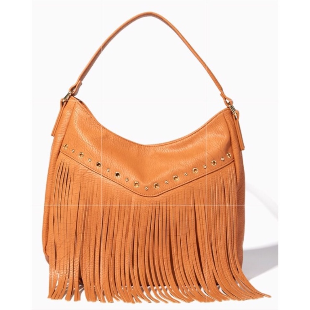 Brown Fringe Bag NWT - Picture 4 of 4